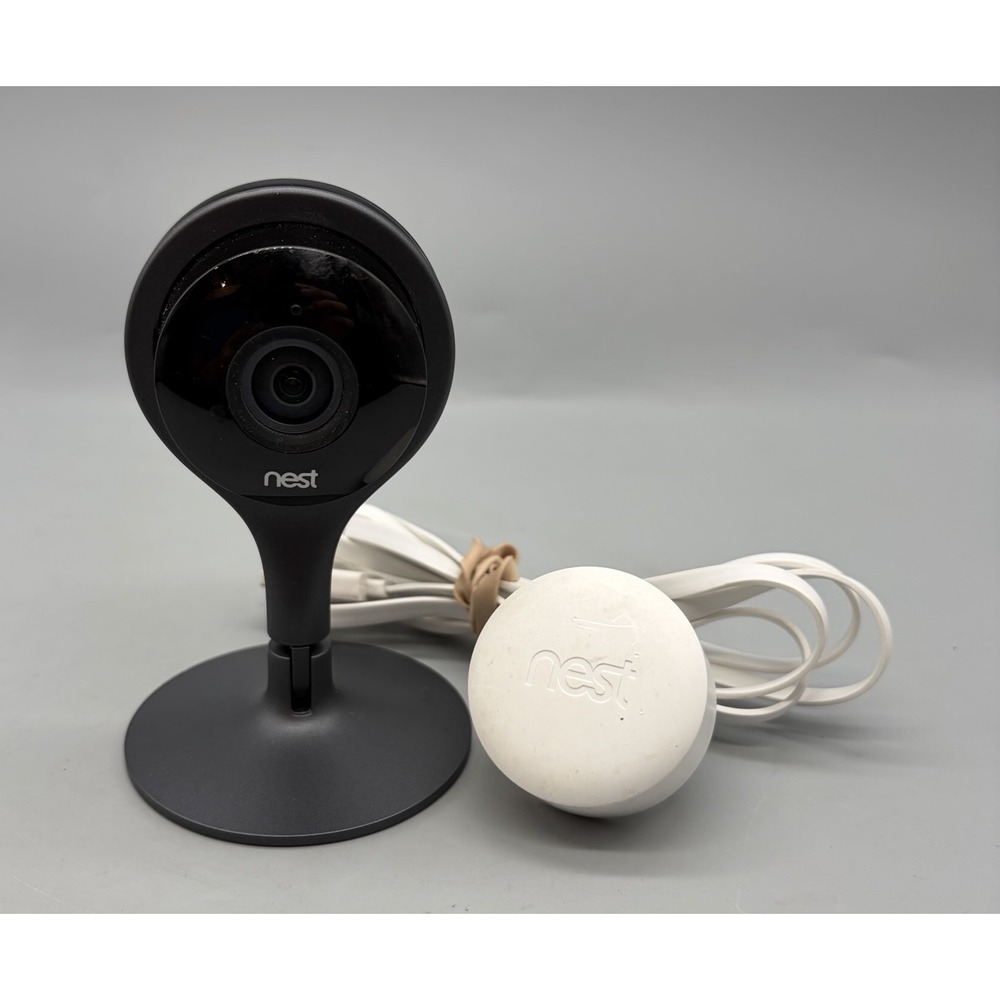 Google Nest Cam (NC1102ES) Indoor Security Camera Black A0005 - Tested